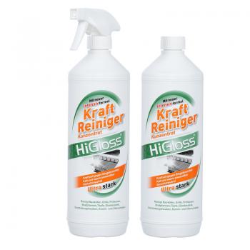 HiGloss Kraft-Reiniger 2 x 1000ml inkl. 1 Sprühkopf