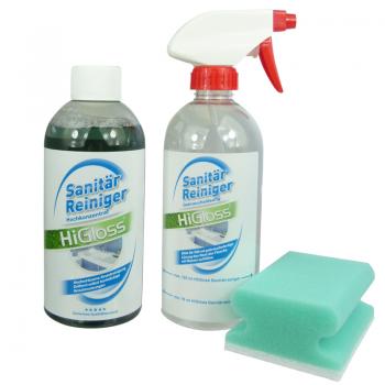 HiGloss Sanitärreiniger Hochkonzentrat 500ml Set