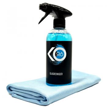 Ko86 Glasreiniger 500ml inkl. Carbon Glas-& Poliertuch