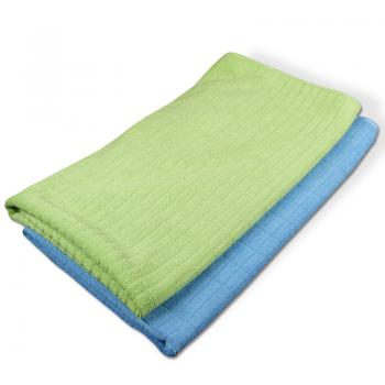 Microfaser Bodentuch blau