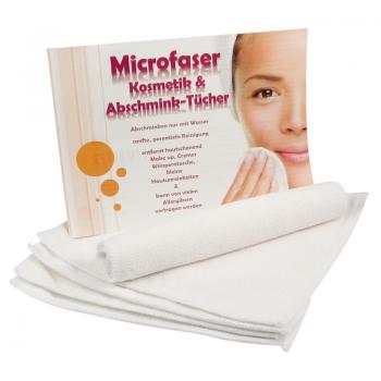 Microfaser Kosmetik-Tücher 5 Stck., weiß