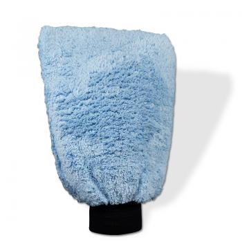 Microfaser-Waschhandschuh für Auto und Haushalt blau