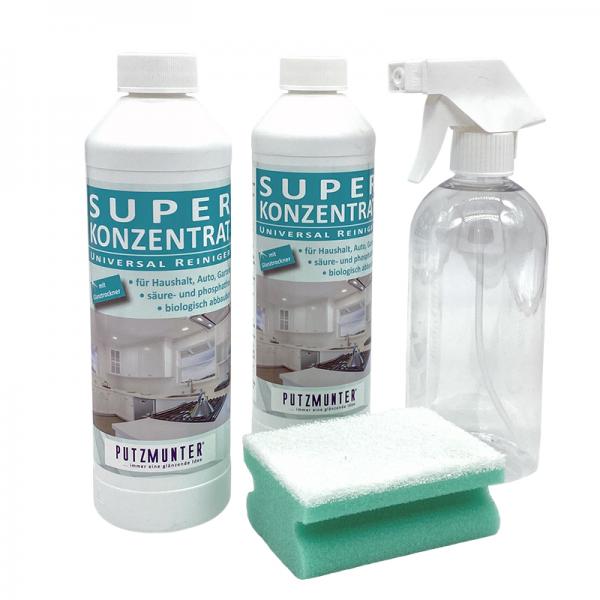 PUTZMUNTER Super Konzentrat 2 x 500ml inkl. Leerflasche